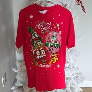 Disneyland Festive Christmas  T-Shirt Adult M